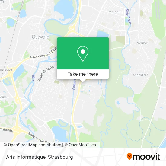 Aris Informatique map