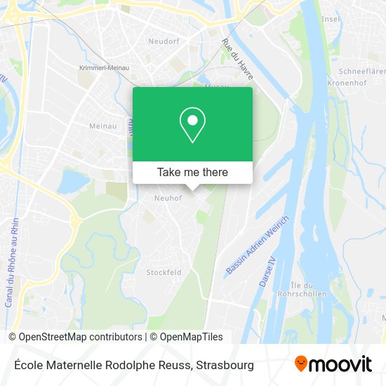 École Maternelle Rodolphe Reuss map