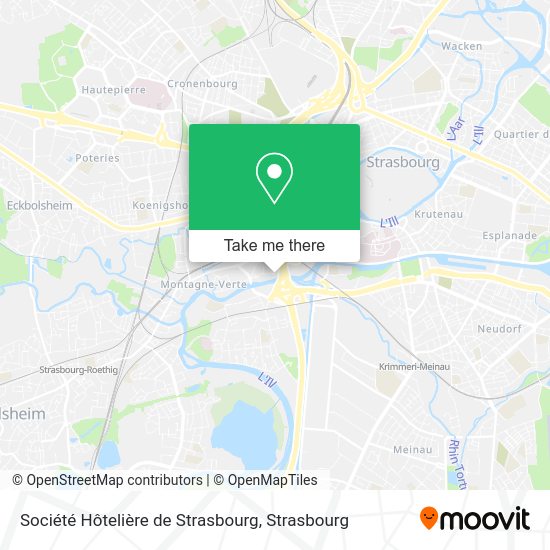 Société Hôtelière de Strasbourg map
