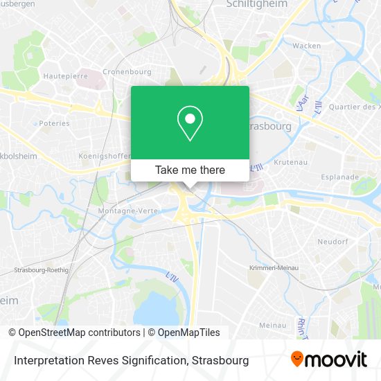 Interpretation Reves Signification map