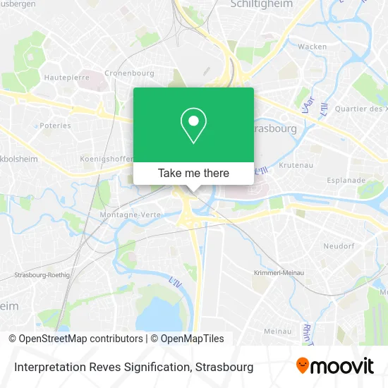 Interpretation Reves Signification map