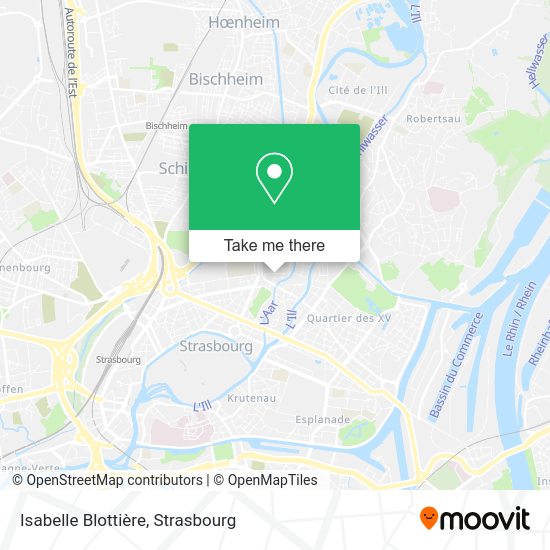 Isabelle Blottière map