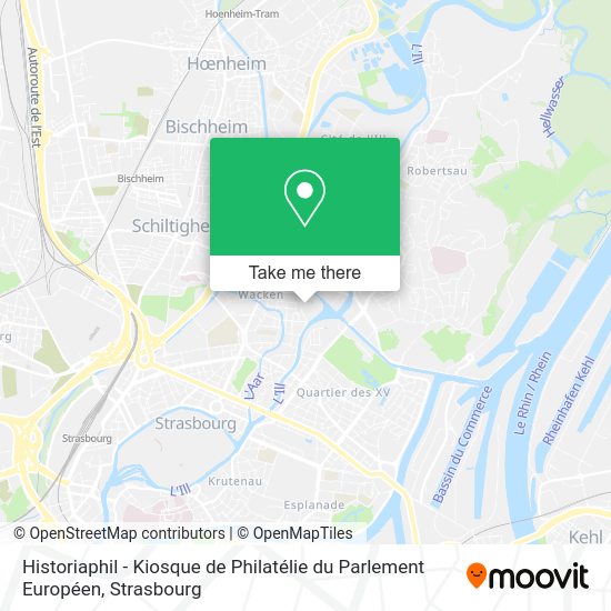Historiaphil - Kiosque de Philatélie du Parlement Européen map