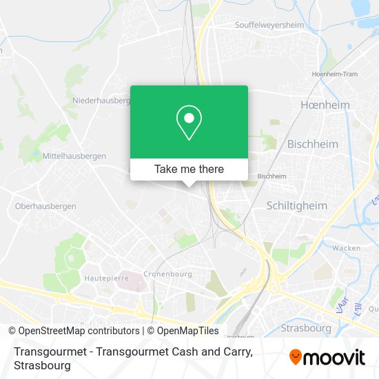 Transgourmet - Transgourmet Cash and Carry map