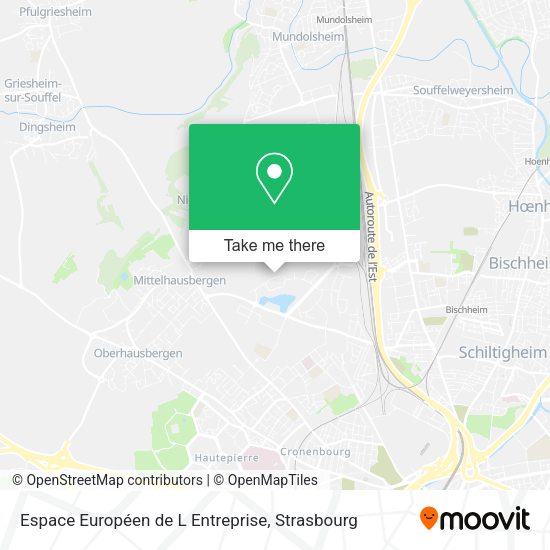Espace Européen de L Entreprise map