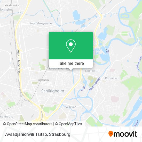 Avsadjanichvili Tsitso map