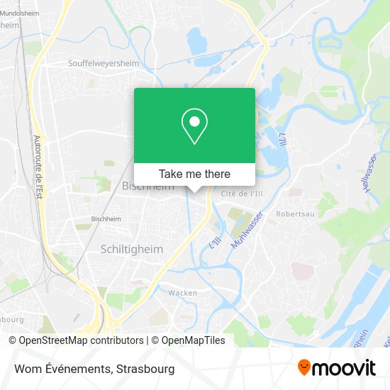 Wom Événements map