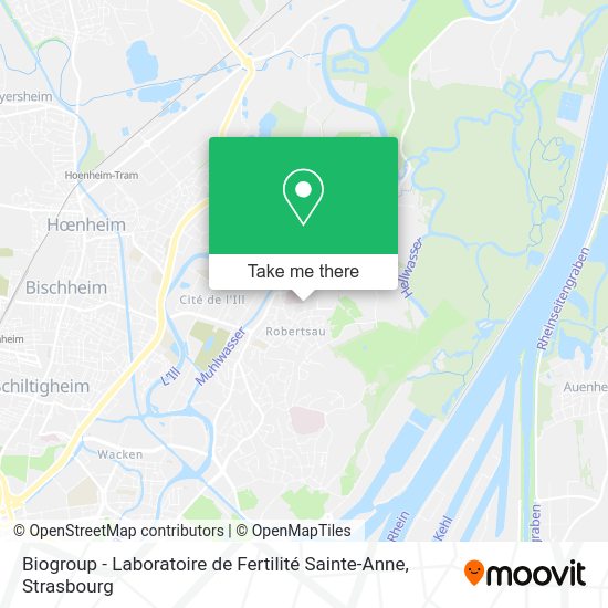 Biogroup - Laboratoire de Fertilité Sainte-Anne map