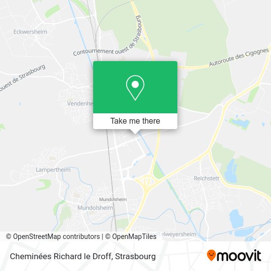 Cheminées Richard le Droff map