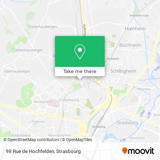 98 Rue de Hochfelden map