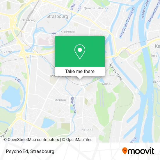Psycho'Ed map