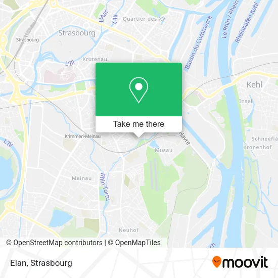 Elan map