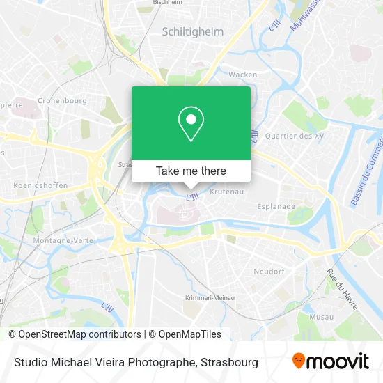 Studio Michael Vieira Photographe map