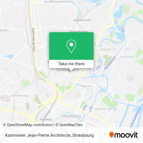 Kammerer Jean-Pierre Architecte map