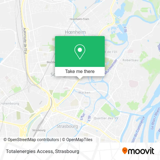 Totalenergies Access map