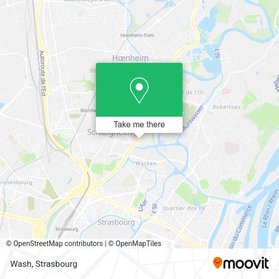 Wash map