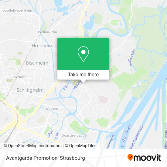 Avantgarde Promotion map