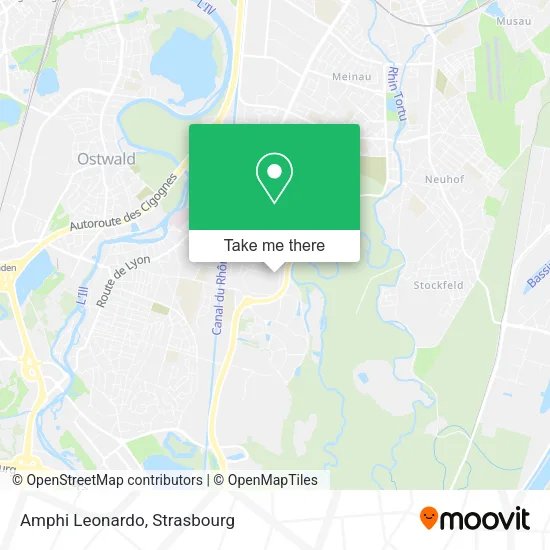 Amphi Leonardo map