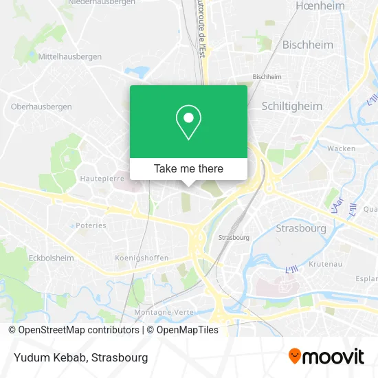 Yudum Kebab map