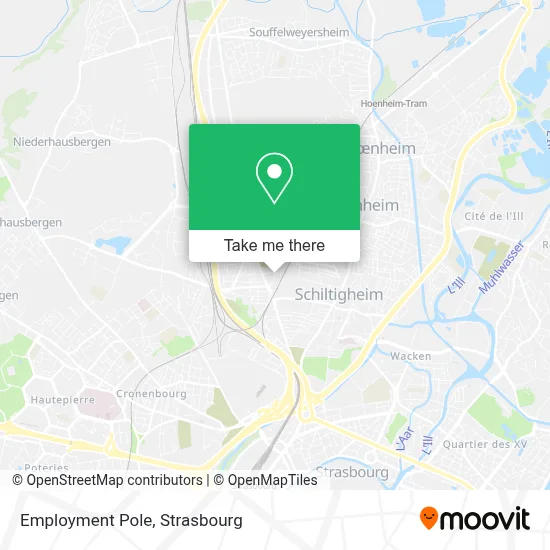 Pole Emploi map