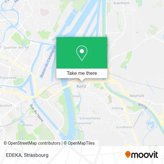 EDEKA map