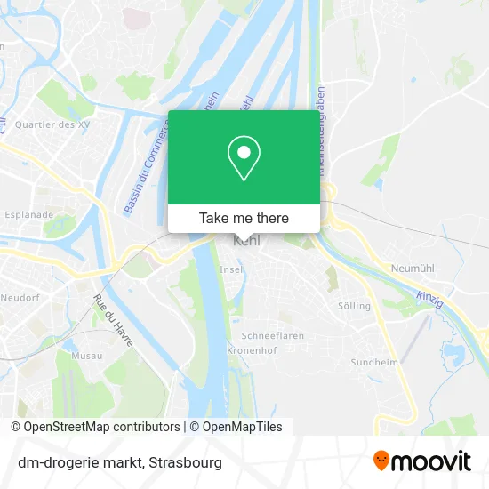 dm-drogerie markt map