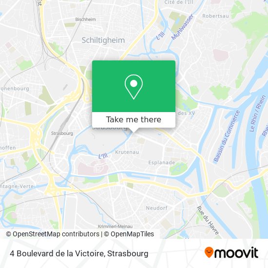 4 Boulevard de la Victoire map