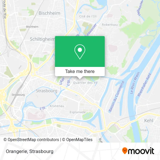 Orangerie map