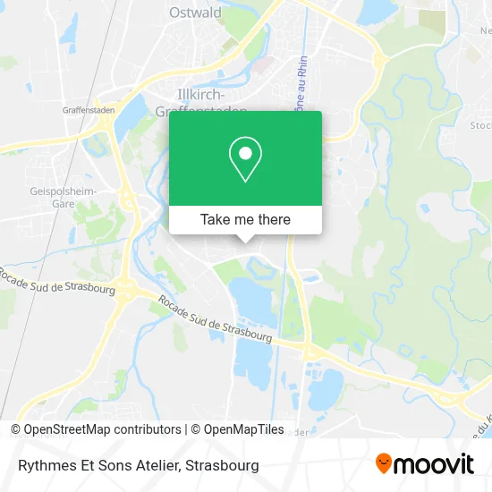 Rythmes Et Sons Atelier map
