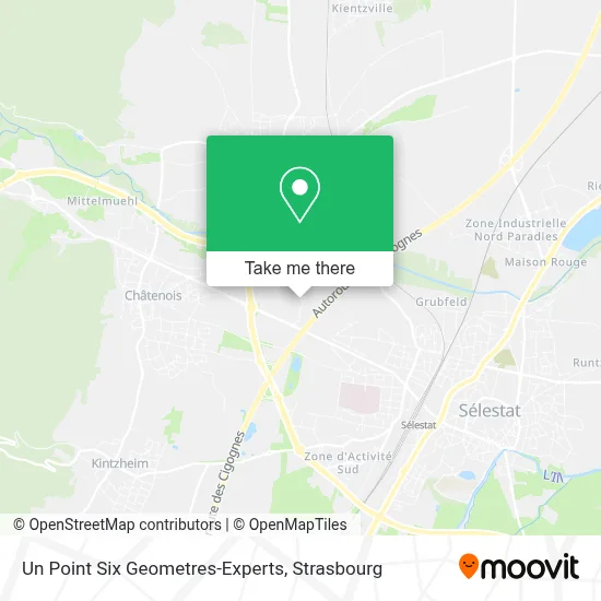 Un Point Six Geometres-Experts map