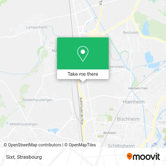Sixt map