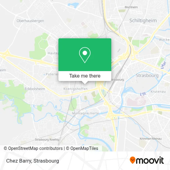 Chez Barry map