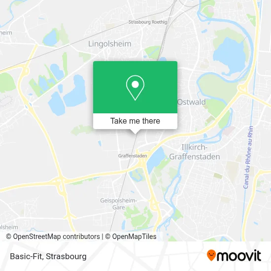 Basic-Fit map