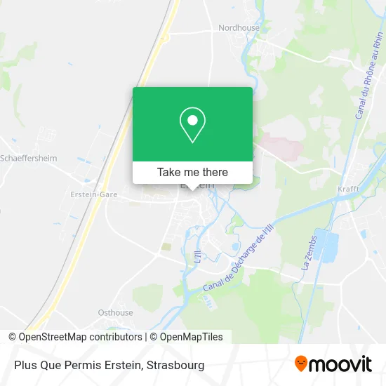 Plus Que Permis Erstein map
