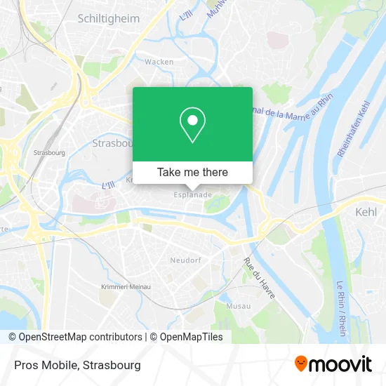 Pros Mobile map
