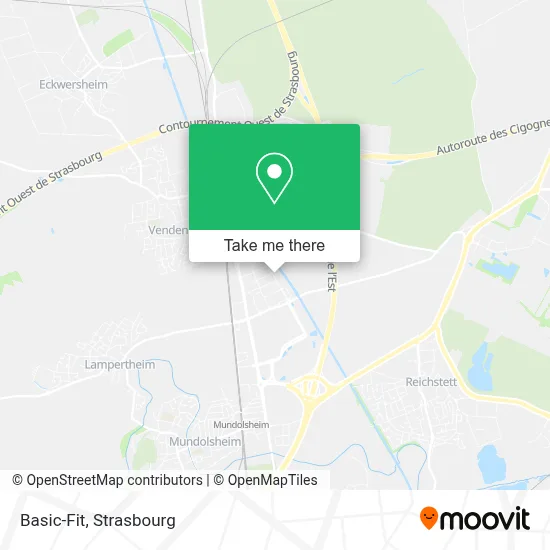 Basic-Fit map