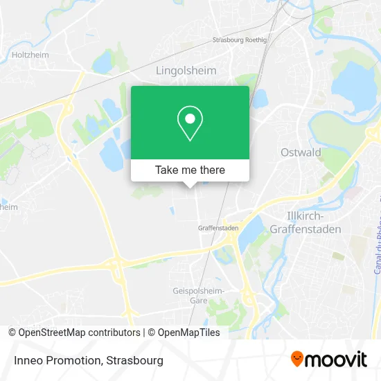 Inneo Promotion map