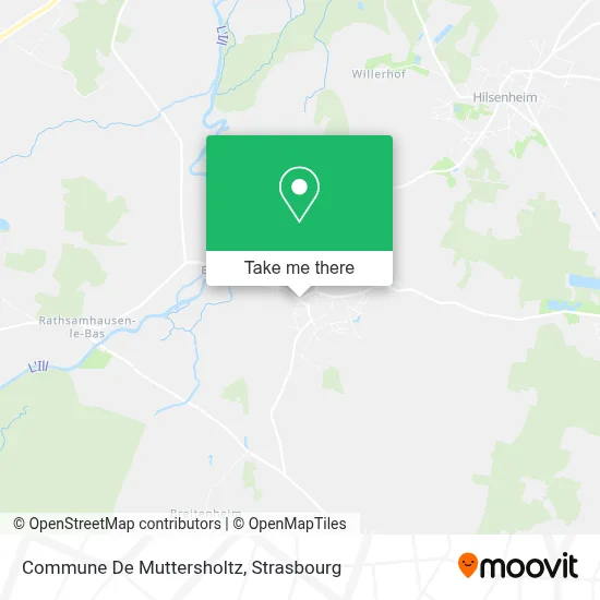 Commune De Muttersholtz map