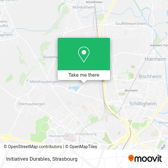 Initiatives Durables map