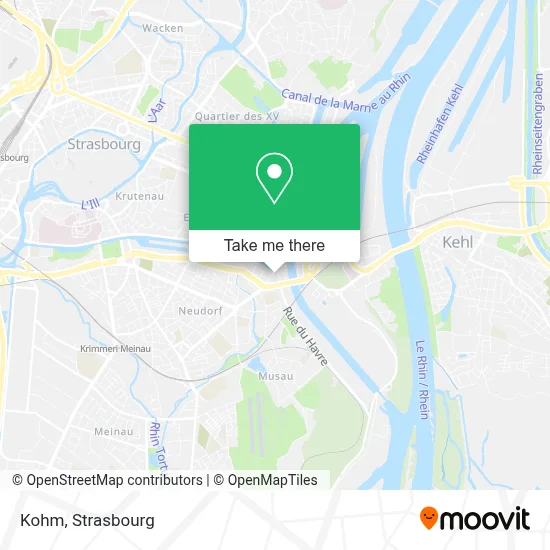 Kohm map