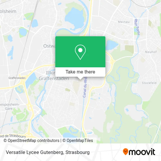 Versatile Lycee Gutenberg map