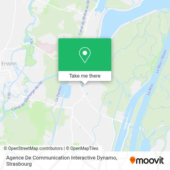 Agence De Communication Interactive Dynamo map