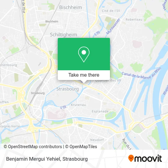 Benjamin Mergui Yehiel map