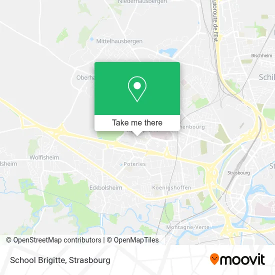School Brigitte map