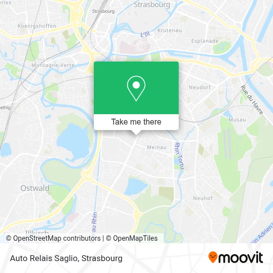 Auto Relais Saglio map