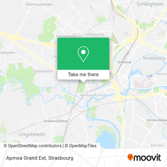 Apmsa Grand Est map