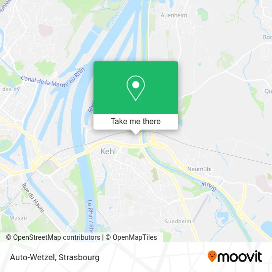 Auto-Wetzel map