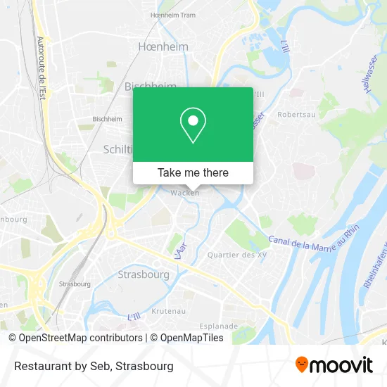 Restaurant by Seb map