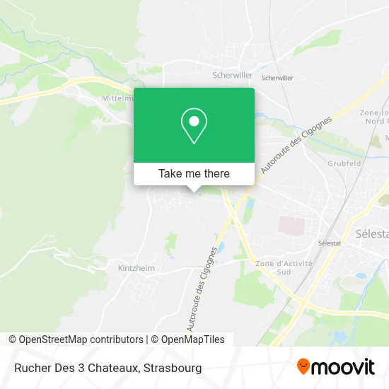 Rucher Des 3 Chateaux map