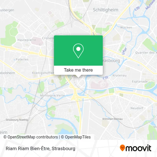 Riam Riam Bien-Être map